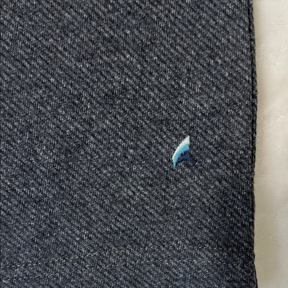 Tailor Vintage Dark Indigo Heather Long Sleeve Sweater size S - Picture 7 of 15